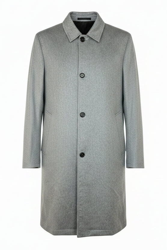 Kired ASTI Lambskin-Cashmere Reversible Overcoat