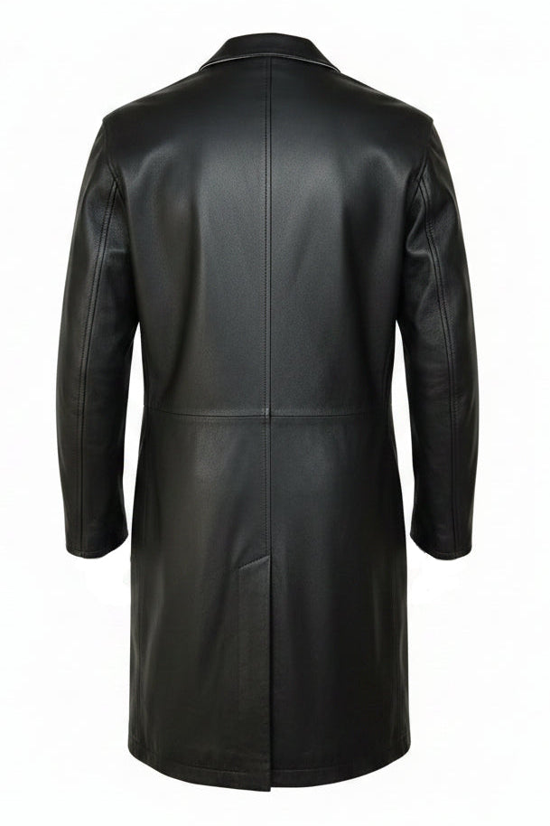 Kired ASTI Lambskin-Cashmere Reversible Overcoat