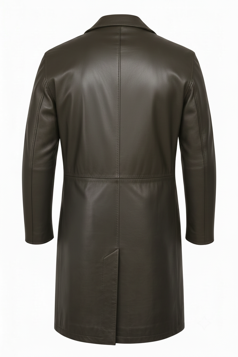Kired ASTI Lambskin-Cashmere Reversible Overcoat