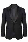 Sartorio Virgin Wool Tuxedo in black