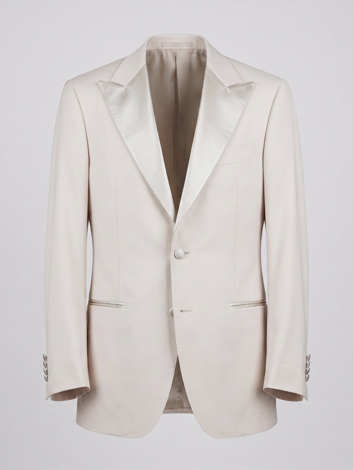 Sartorio Virgin Wool Tuxedo in ivory