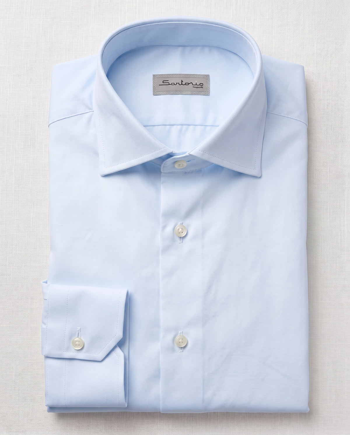 Sartorio Cotton Dress Shirt in light blue
