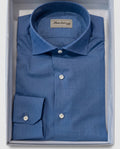 Sartorio Cotton Dress Shirt in cornflower blue