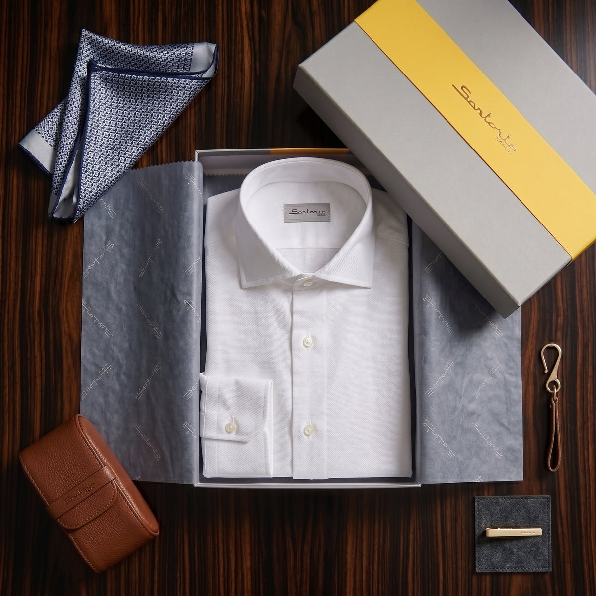 Sartorio Cotton Birdseye Dress Shirt