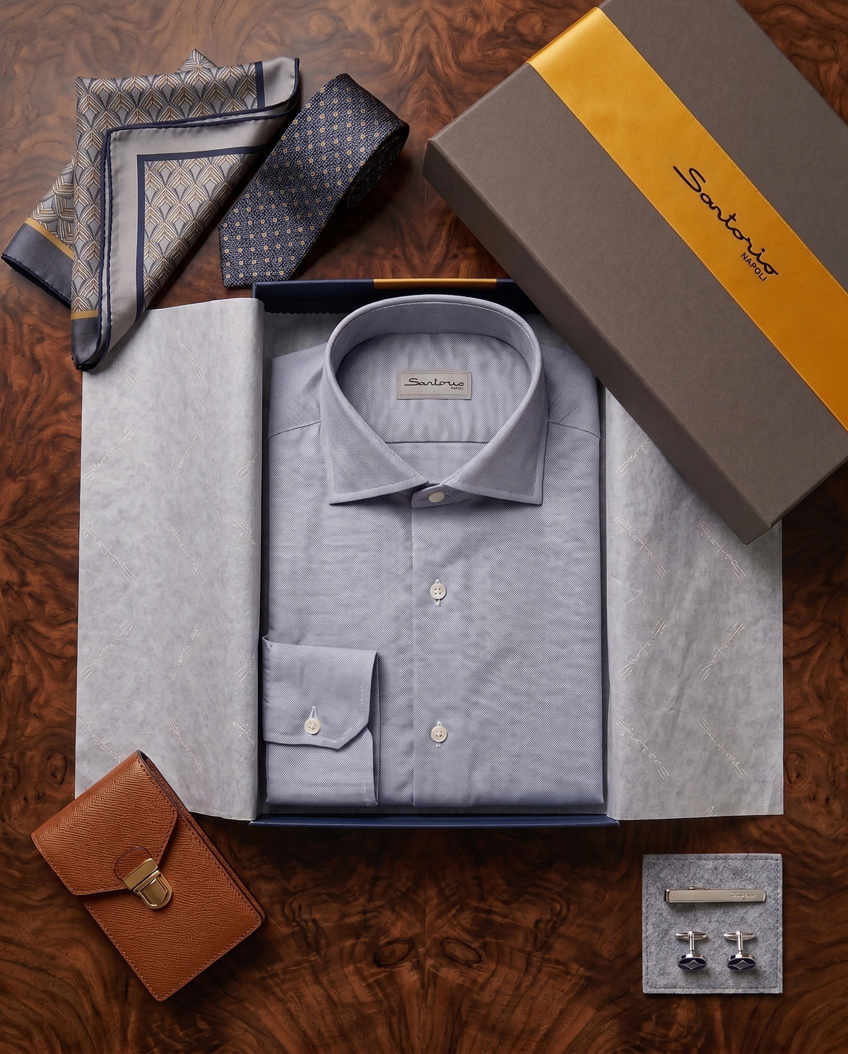 Sartorio Cotton Birdseye Dress Shirt
