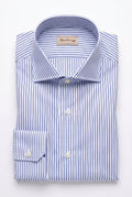 Sartorio Cotton Multi Pinstripe Dress Shirt in blue