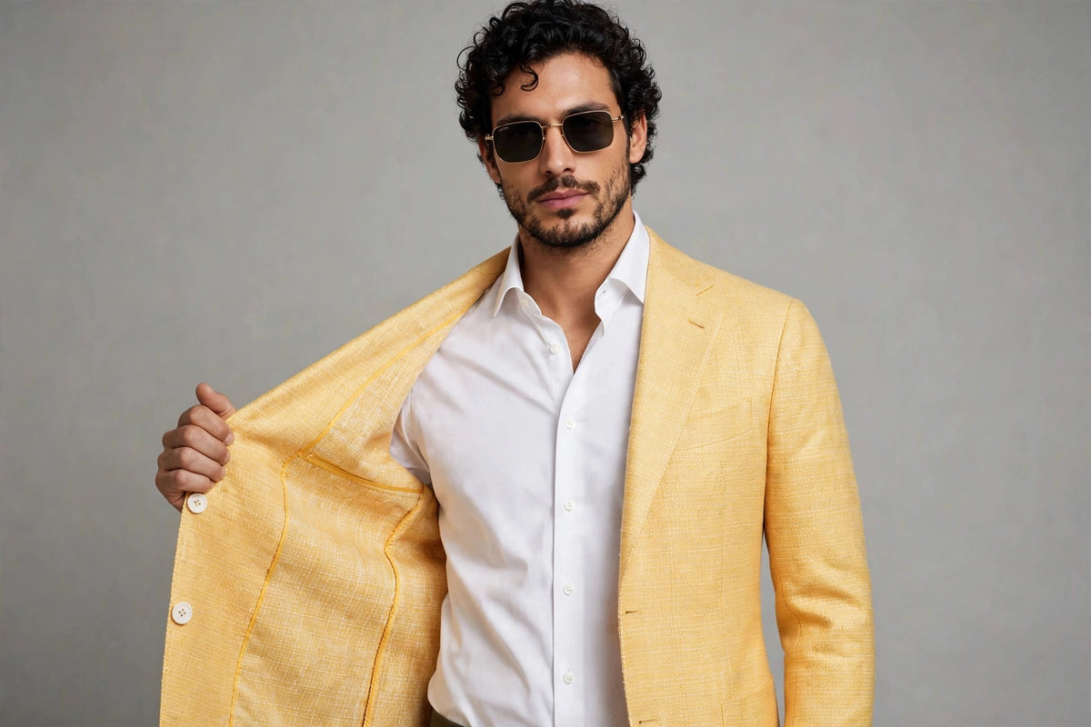Sartorio Woven Cashmere Sport Jacket