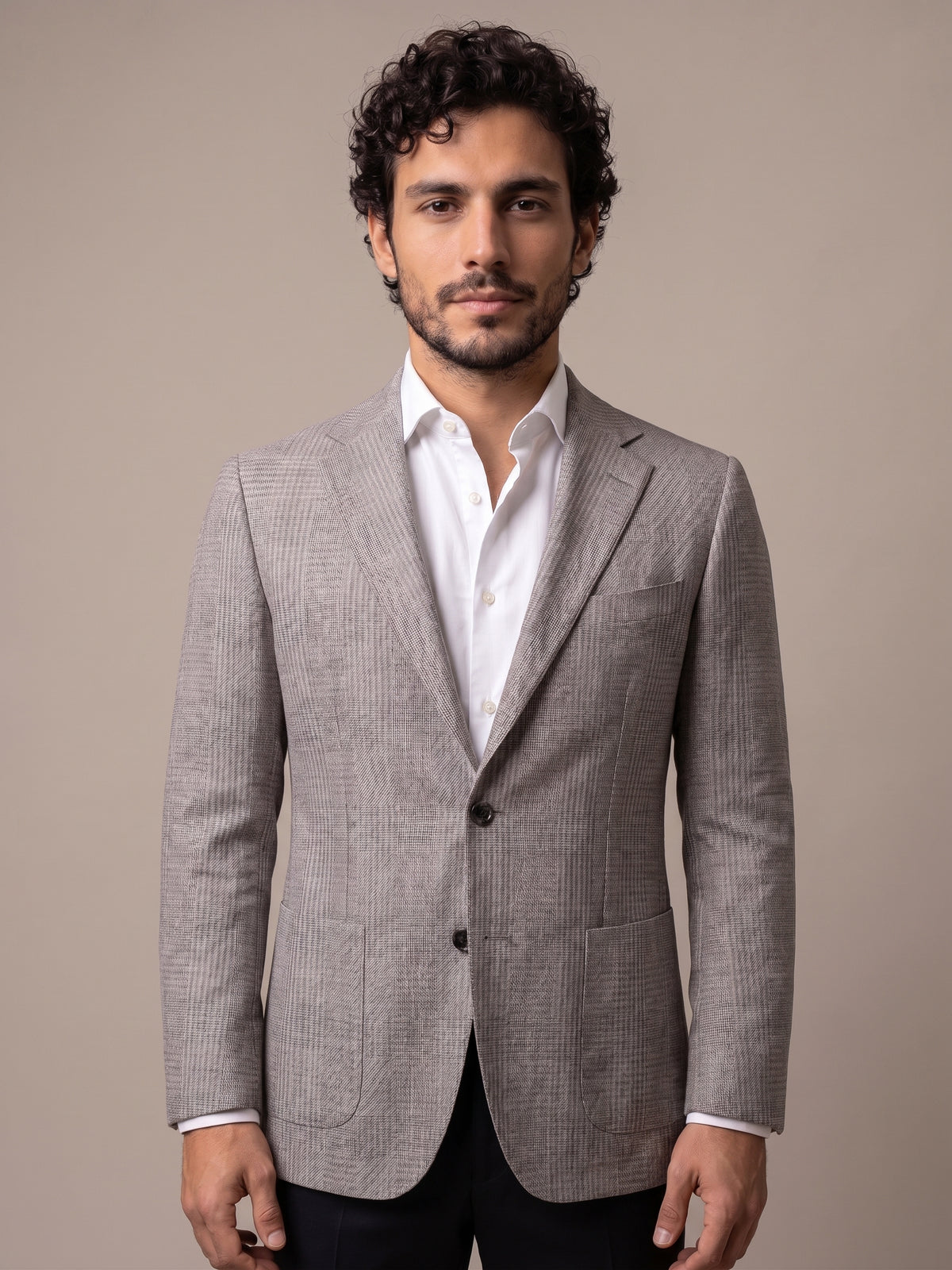 Sartorio Prince of Wales Virgin Wool Sport Jacket