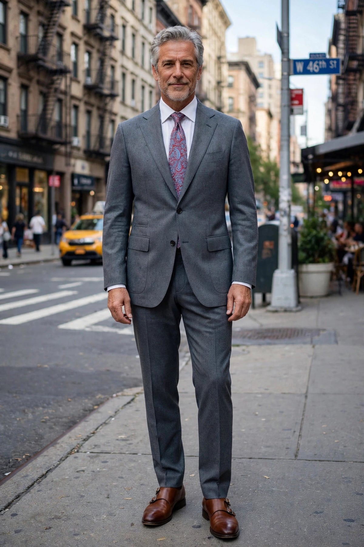 Sartorio Solid Virgin Wool-Cashmere Suit