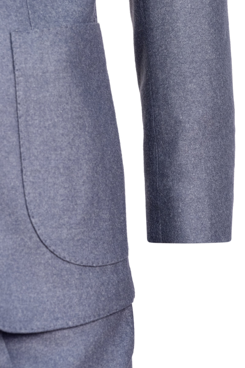Sartorio Solid Virgin Wool-Silk Suit
