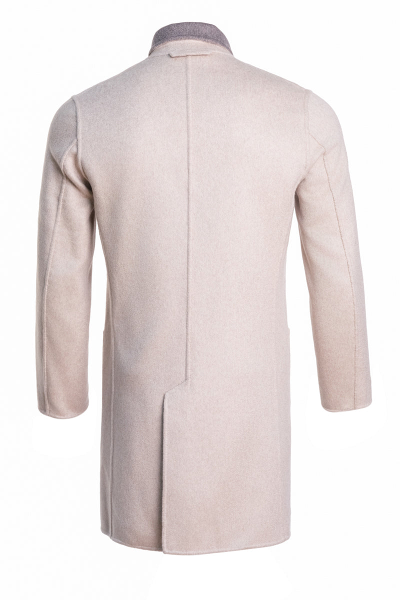 Kired by Kiton PARANA1 Cashmere Reversible Overcoat