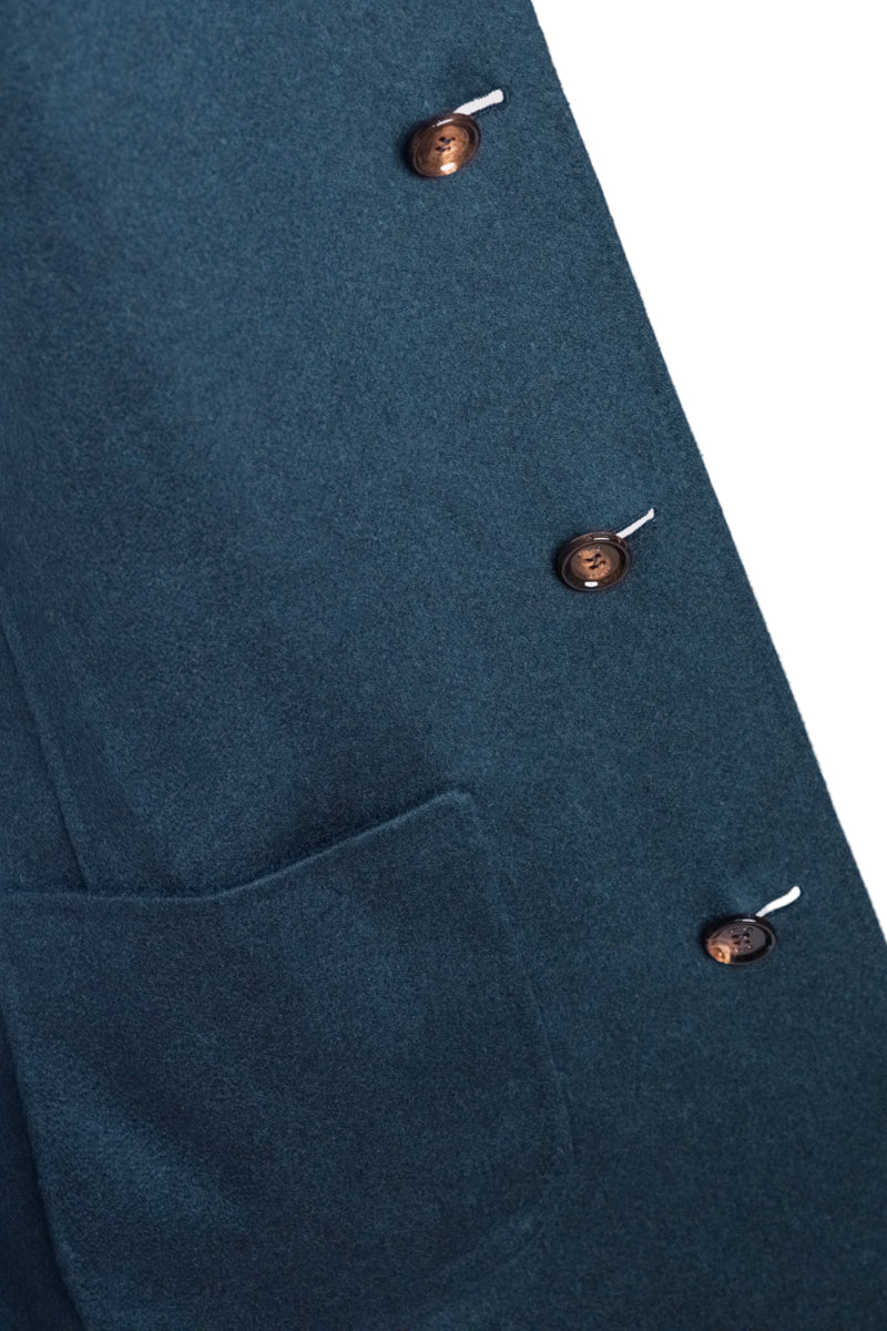 Kired by Kiton PARANA1 Cashmere Reversible Overcoat