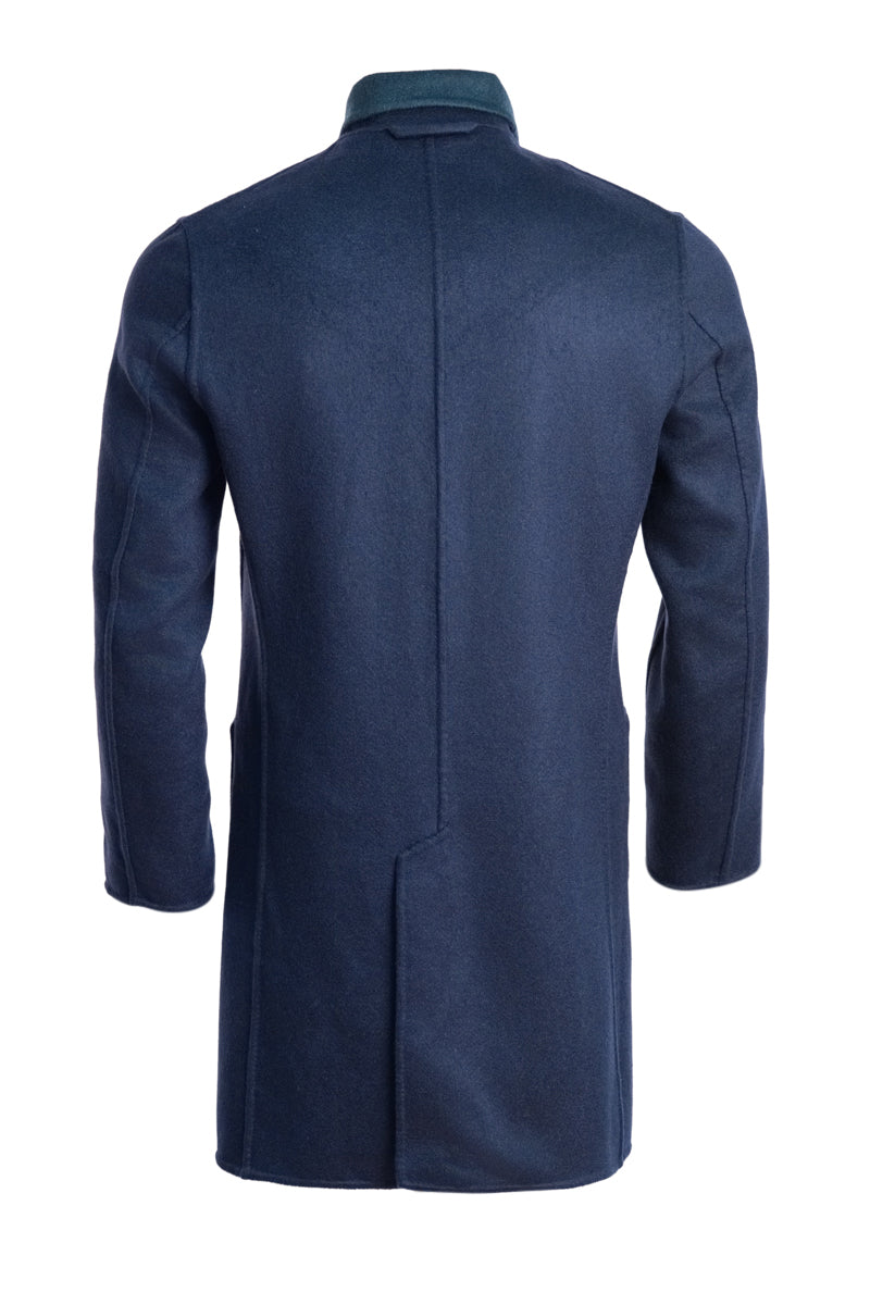 Kired by Kiton PARANA1 Cashmere Reversible Overcoat
