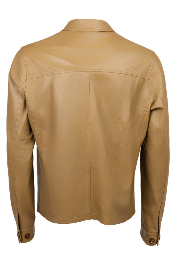 Kired Juan Lambskin Leather Zip-Up Jacket