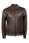 Kired Juan Lambskin Leather Zip-Up Jacket