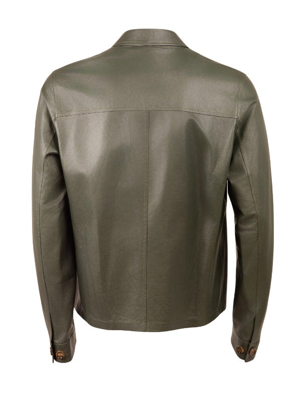 Kired Juan Lambskin Leather Zip-Up Jacket