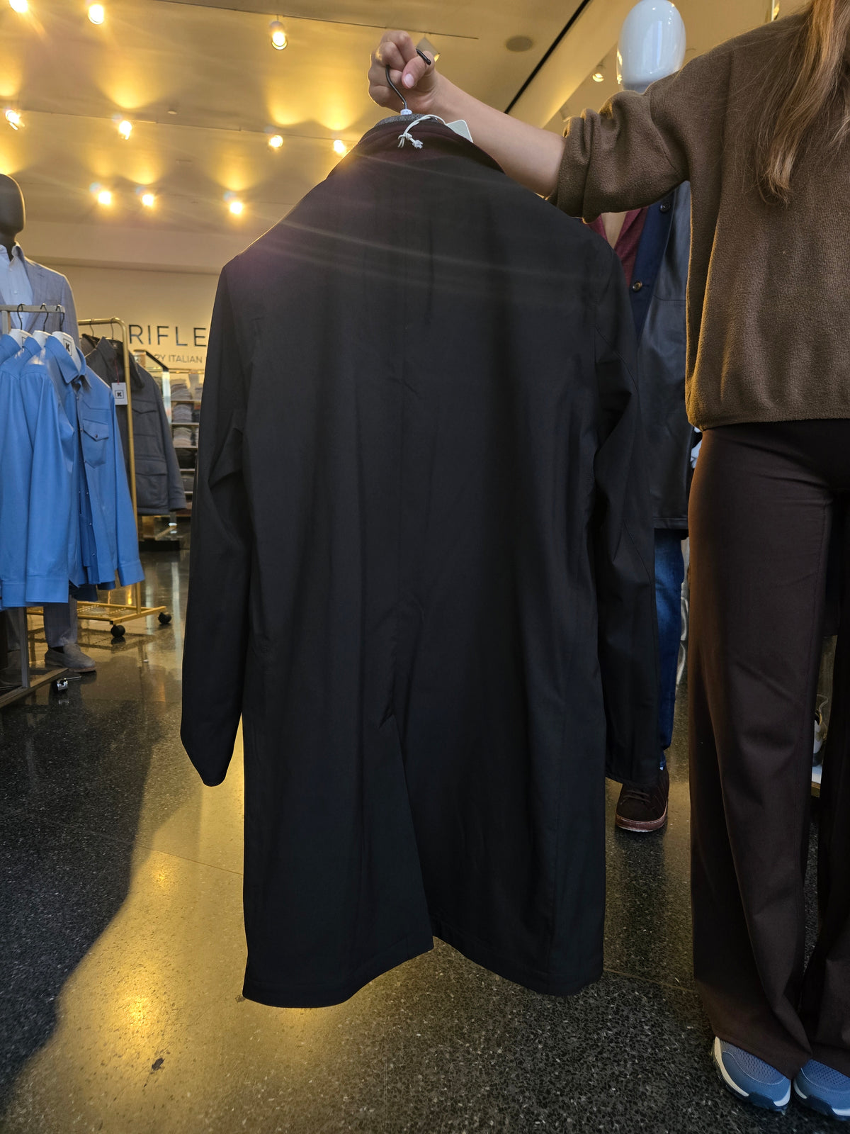 Kired Peak Cashmere-Nylon Reversible Overcoat