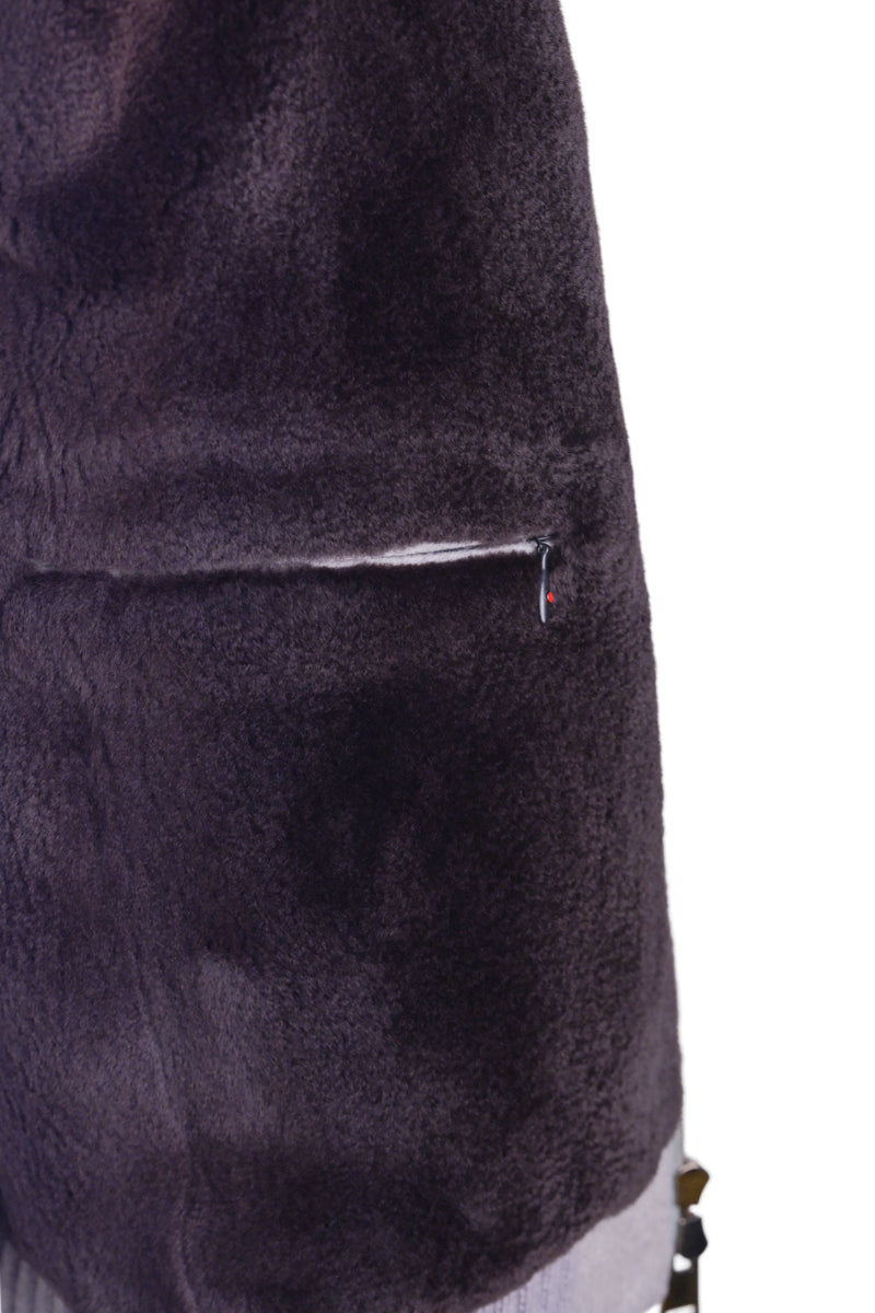 Kired by Kiton SABA Cashmere Beaver Fur Lined Bomber