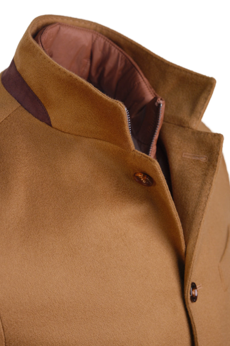 Kired by Kiton TIPAS Cashmere Overcoat w/ Goose Down Vest