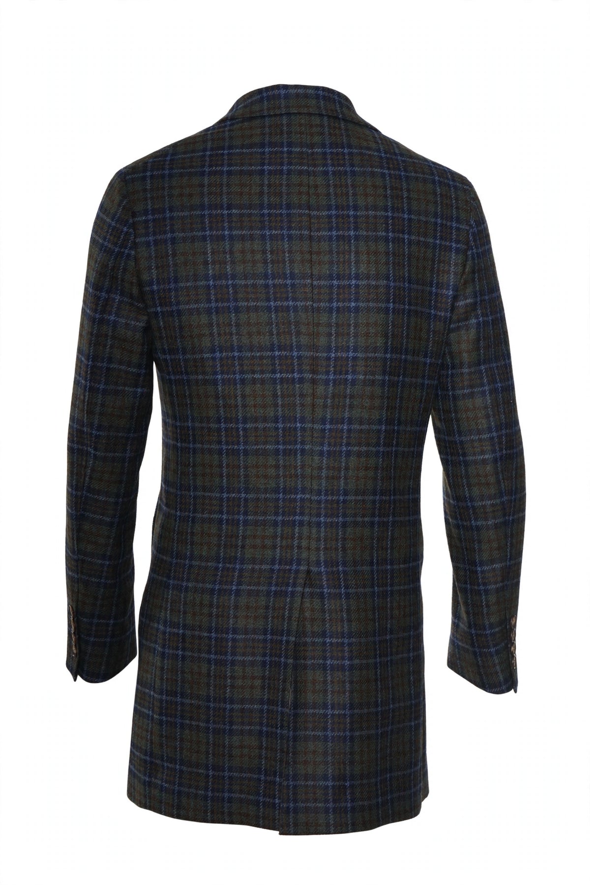 Fiore di Napoli Patterned Wool-Cashmere Overcoat