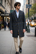 Fiore di Napoli Patterned Wool-Cashmere Overcoat