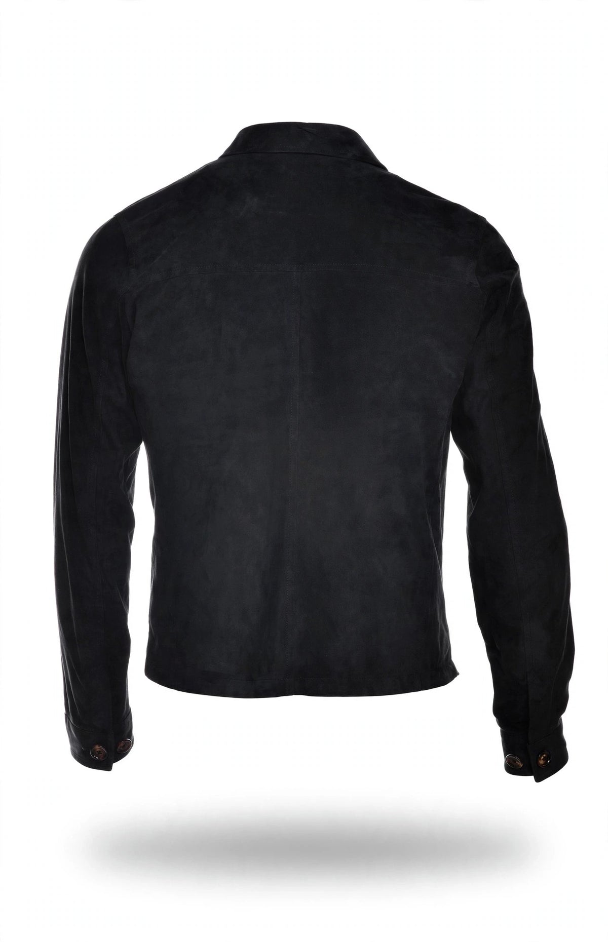 Kired Juan Lambskin Suede Zip-Up Jacket