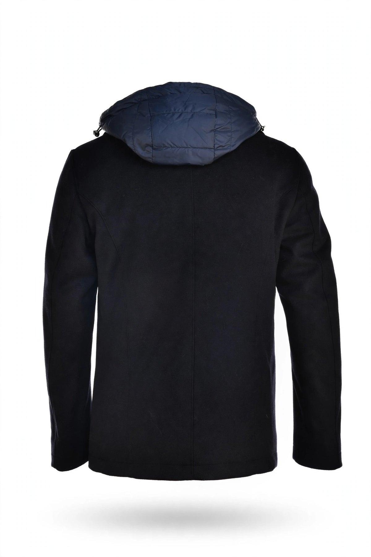 Kired Double-Breasted Overcoat w/ Detachable Lining