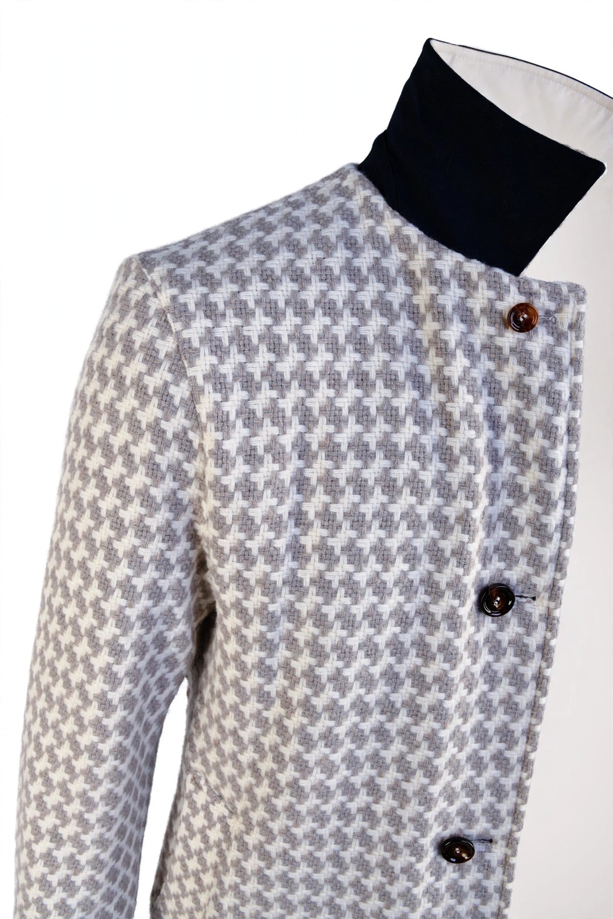 Kired by Kiton Peak Cotton Reversible Overcoat