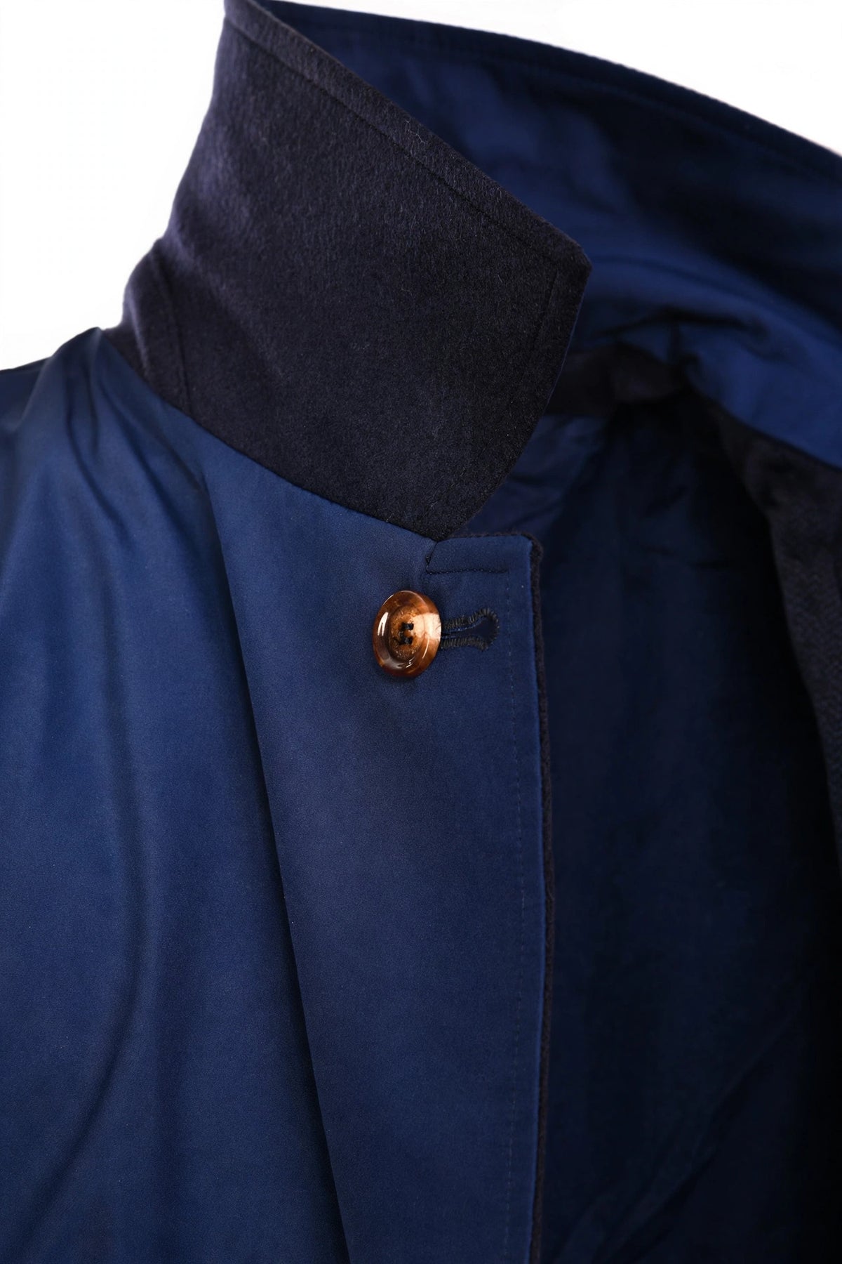 Kired by Kiton Peak Cashmere Reversible Overcoat