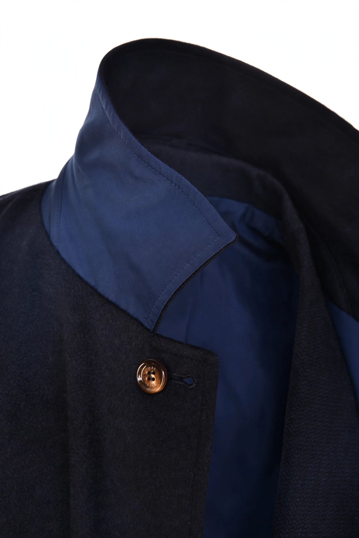 Kired by Kiton Peak Cashmere Reversible Overcoat