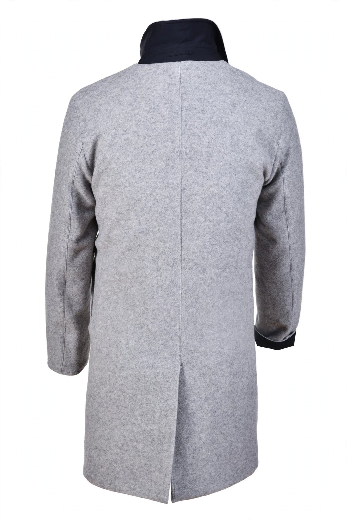 Kired by Kiton Peak Cashmere Reversible Overcoat