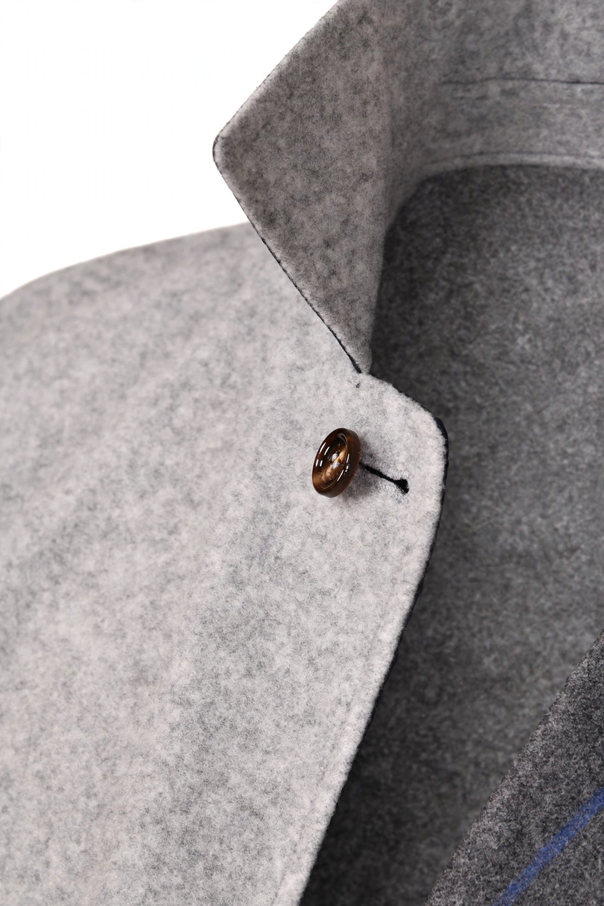 Kired by Kiton Peak Cashmere Reversible Overcoat