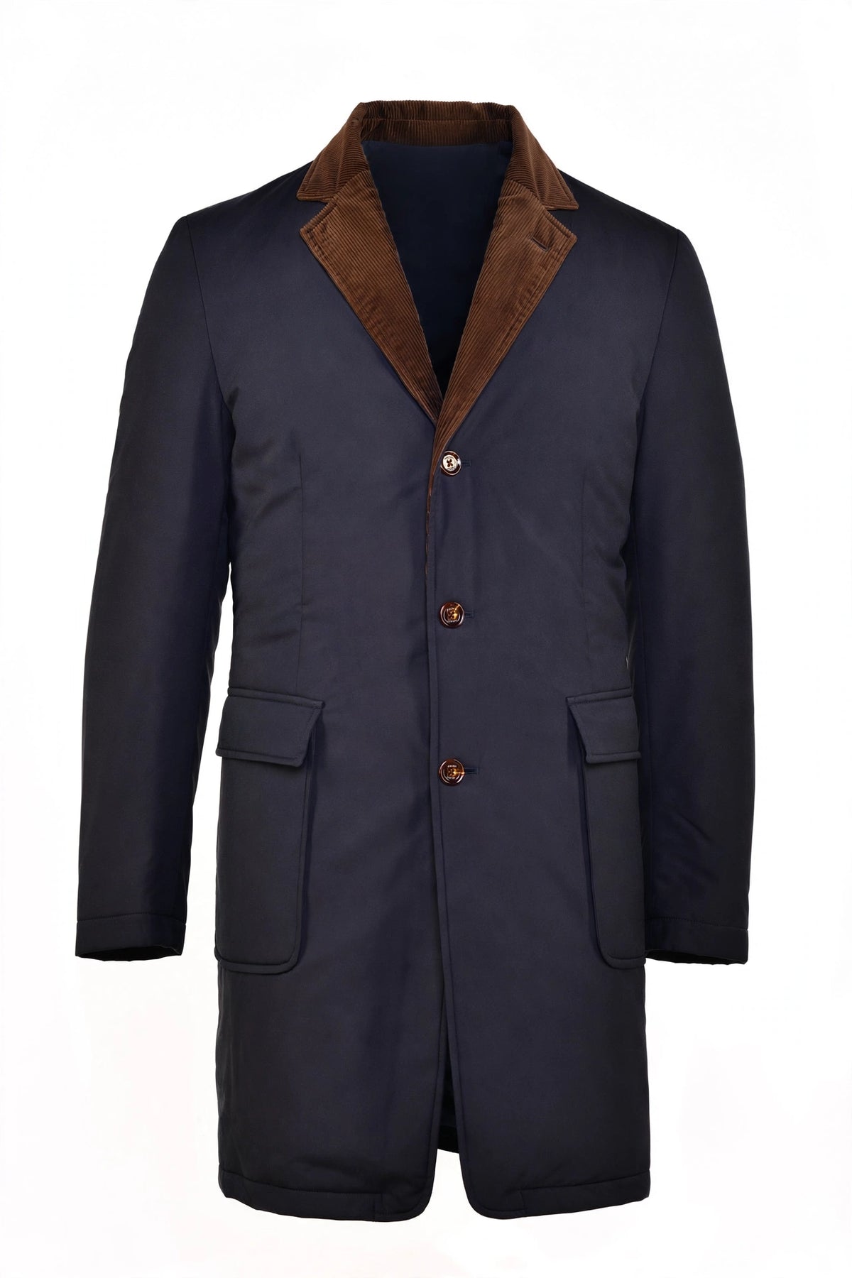 Kired by Kiton Sherp Zip-Up Overcoat