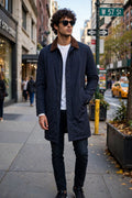 Kired by Kiton Sherp Zip-Up Overcoat