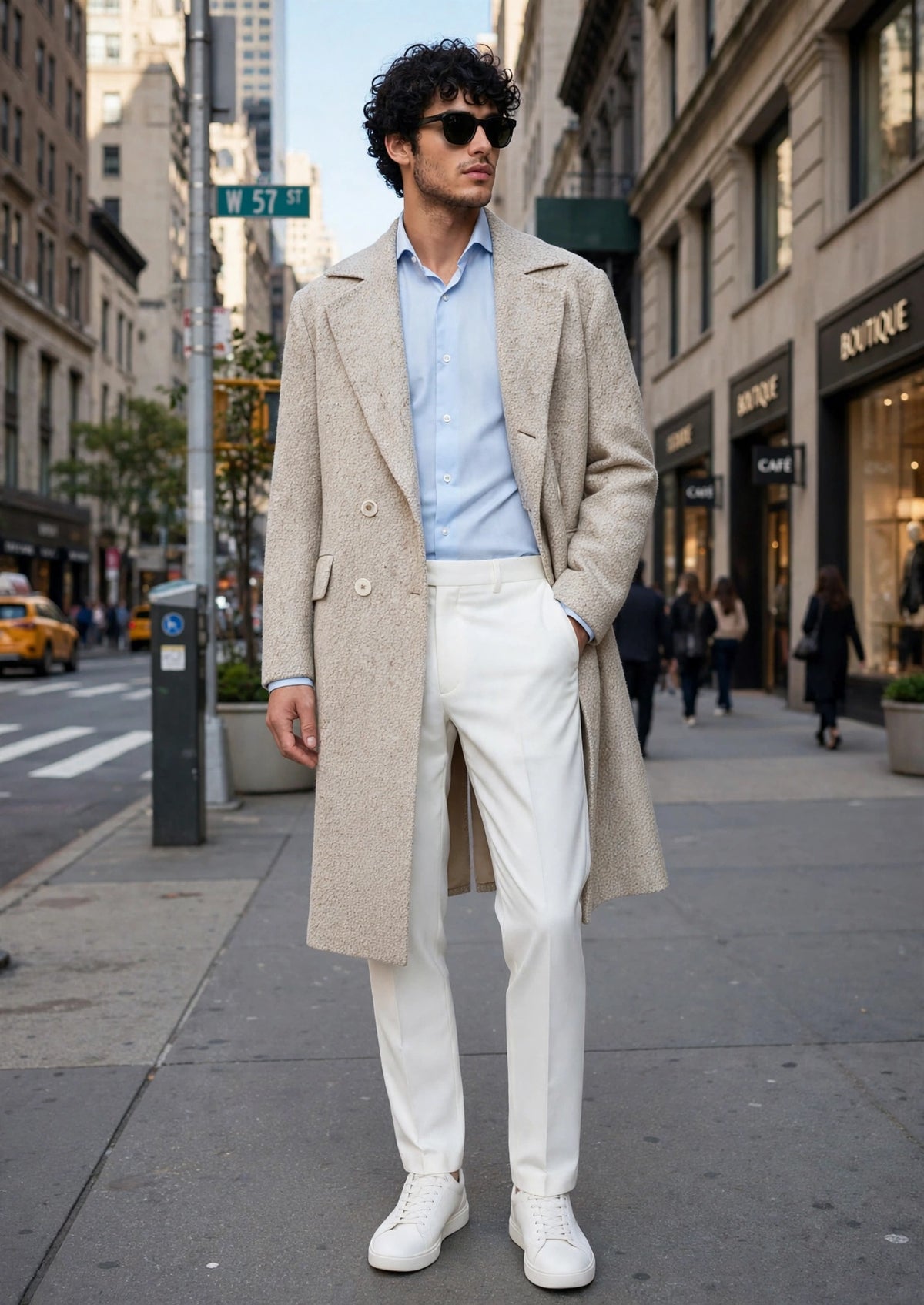 Kiton Woven Cashmere Button Down Overcoat