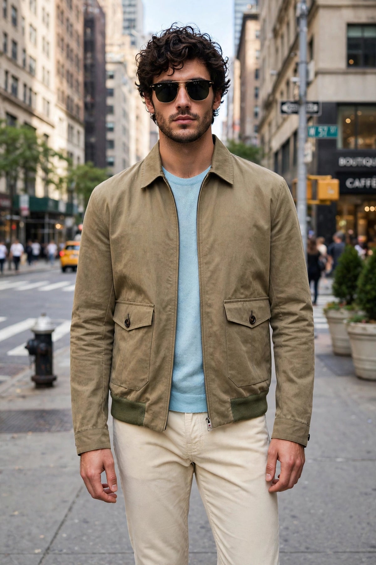 Kired by Kiton Stick Cotton Jacket
