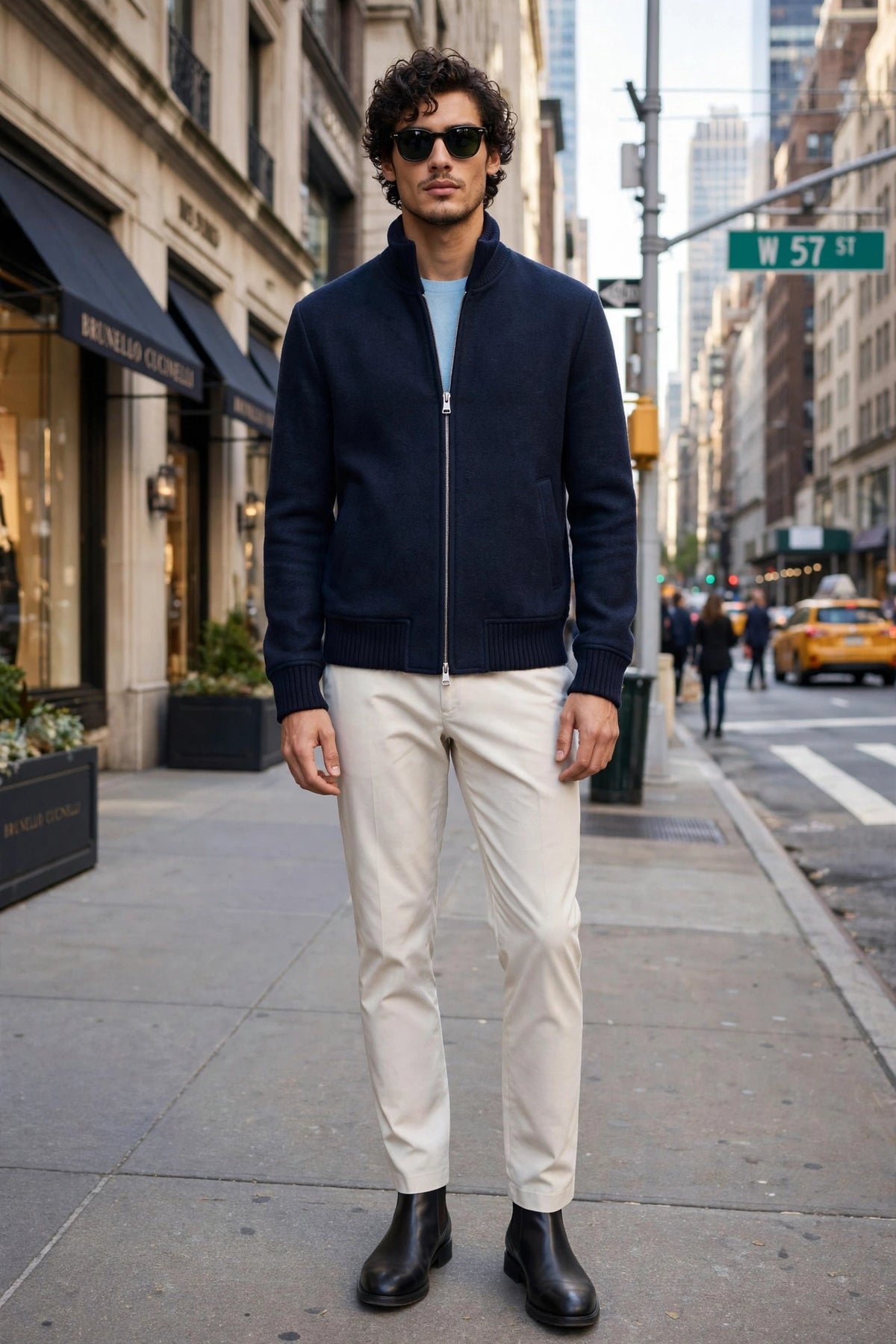 Kired Ronde Cashmere Bomber Jacket