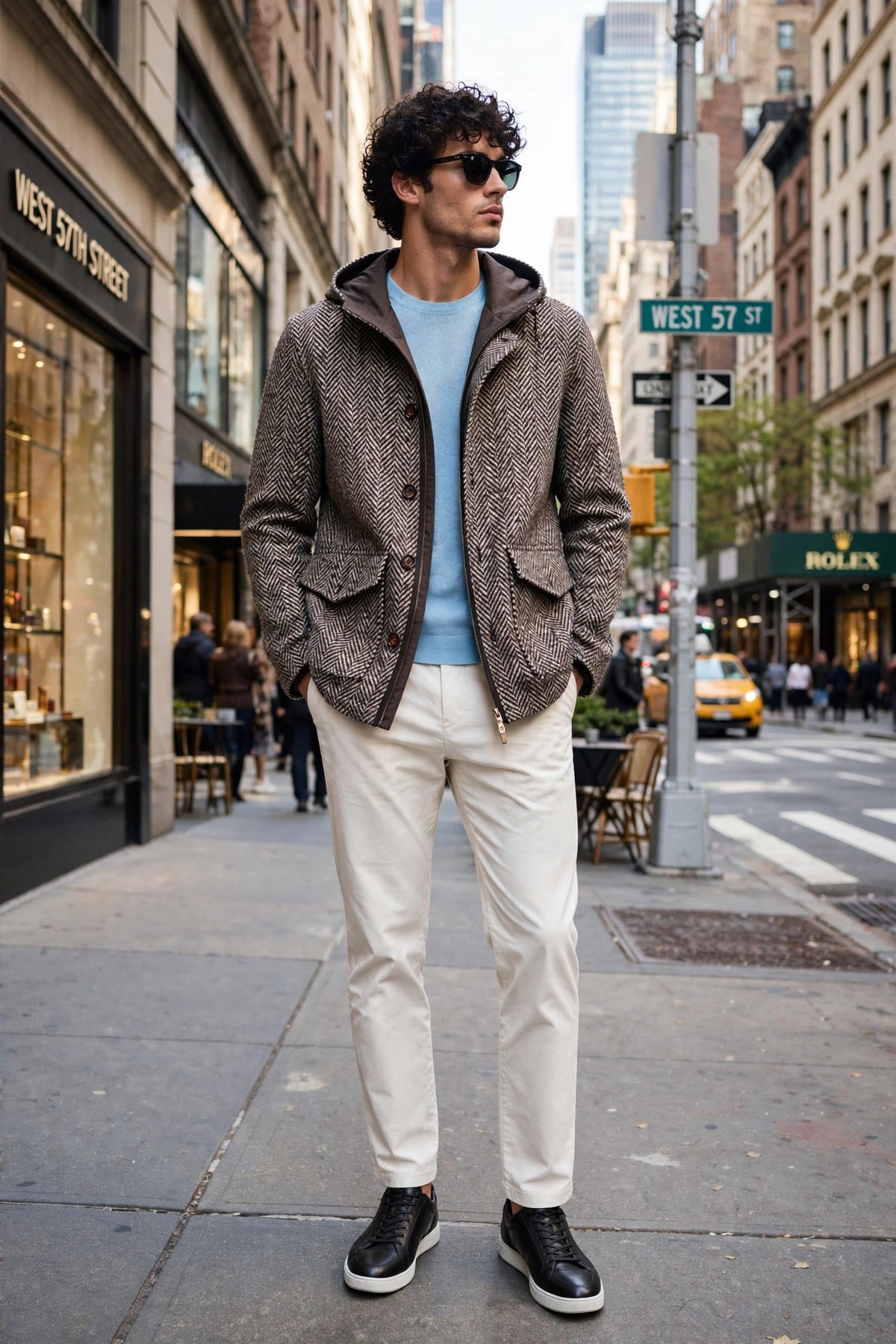 Kired Himal 2 Herringbone Virgin Wool-Alpaca Reversible Jacket