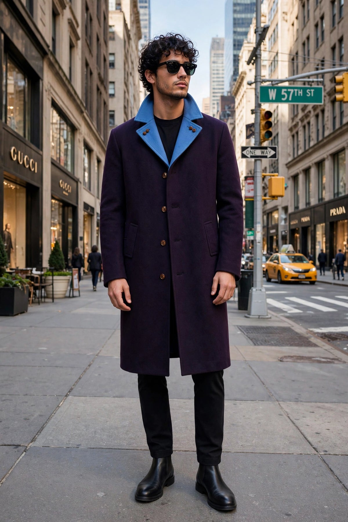 Kired by Kiton PARANA1 Cashmere Reversible Overcoat