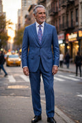Sartorio Pinstripe Virgin Wool-Cotton-Cashmere Suit
