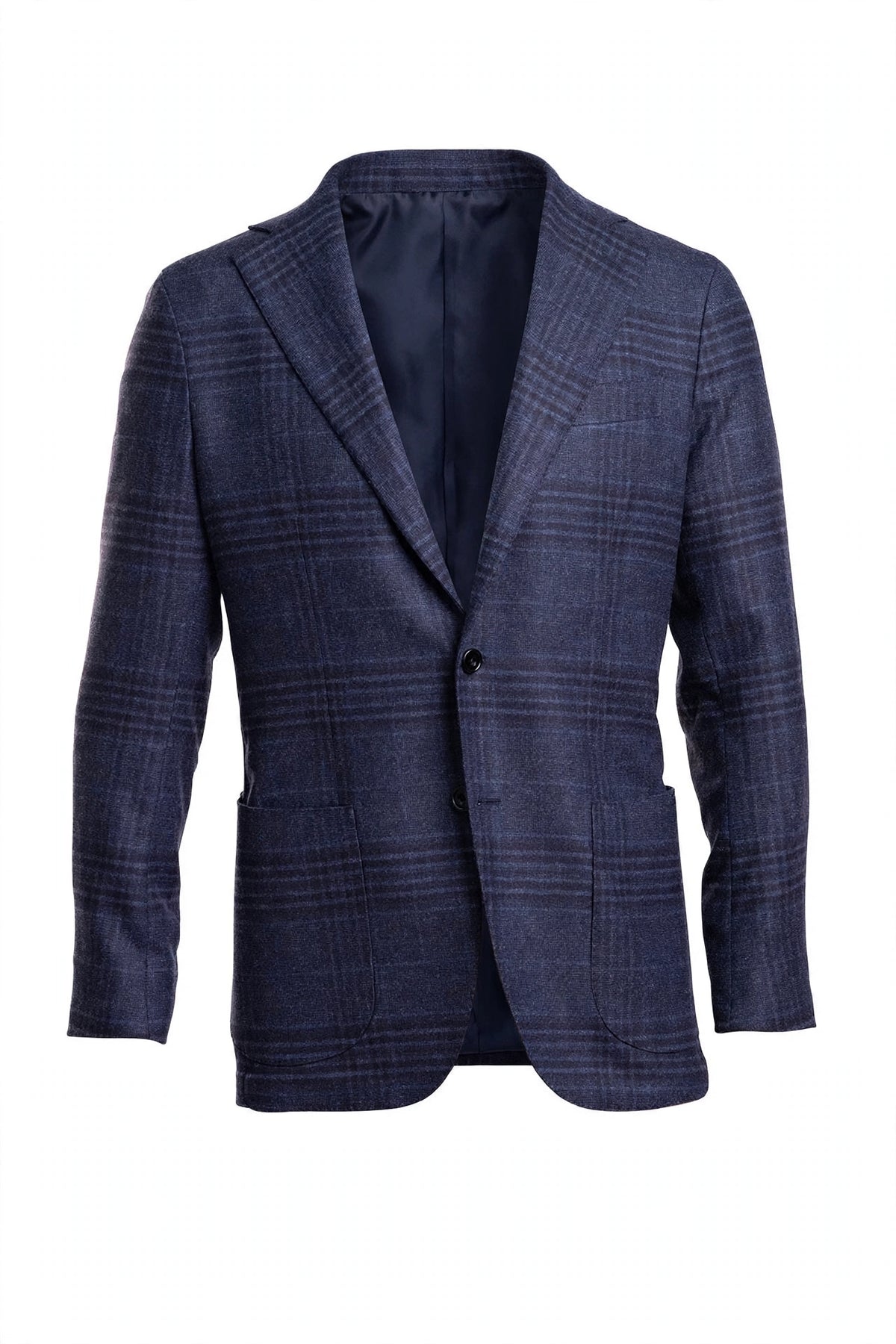 Sartorio Checked Virgin Wool-Cashmere Sport Jacket