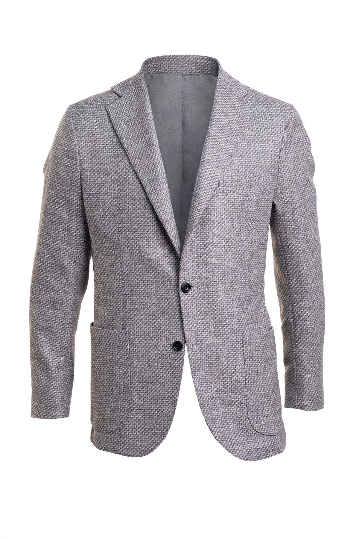 Sartorio Woven Virgin Wool-Cotton-Silk Sport Jacket