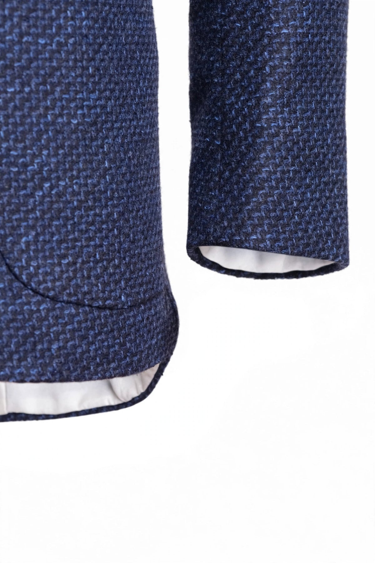 Sartorio Woven Virgin Wool-Cotton-Silk Sport Jacket