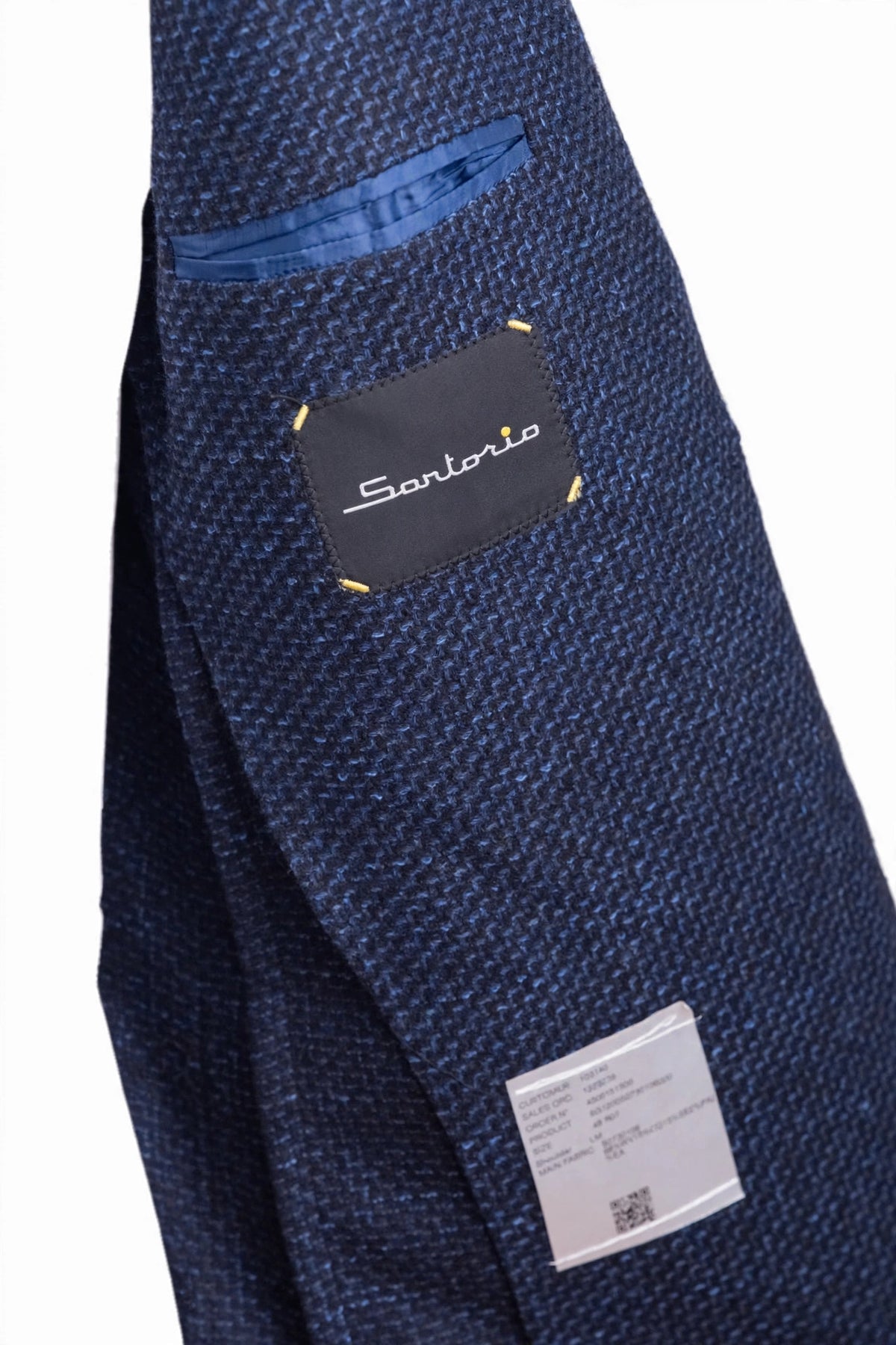 Sartorio Woven Virgin Wool-Cotton-Silk Sport Jacket