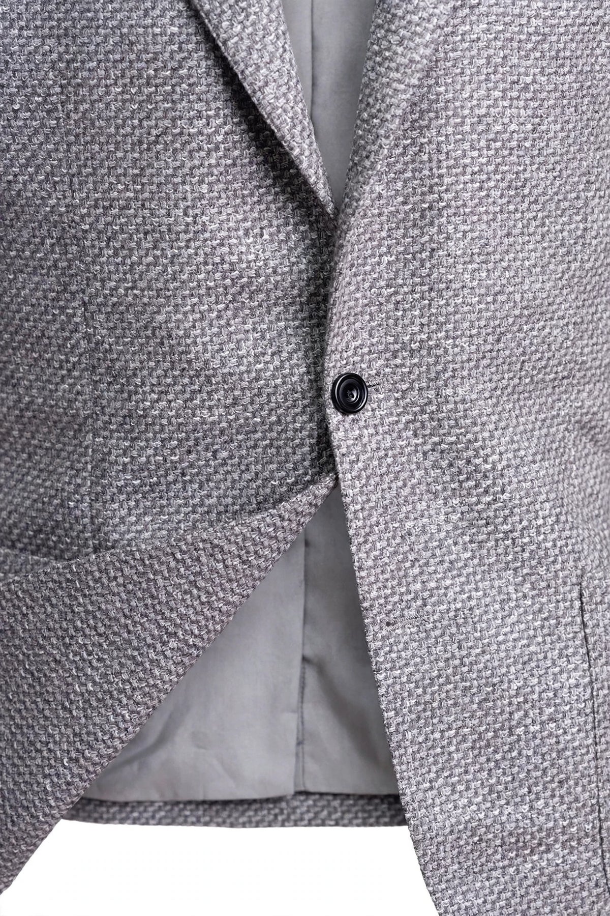 Sartorio Woven Virgin Wool-Cotton-Silk Sport Jacket