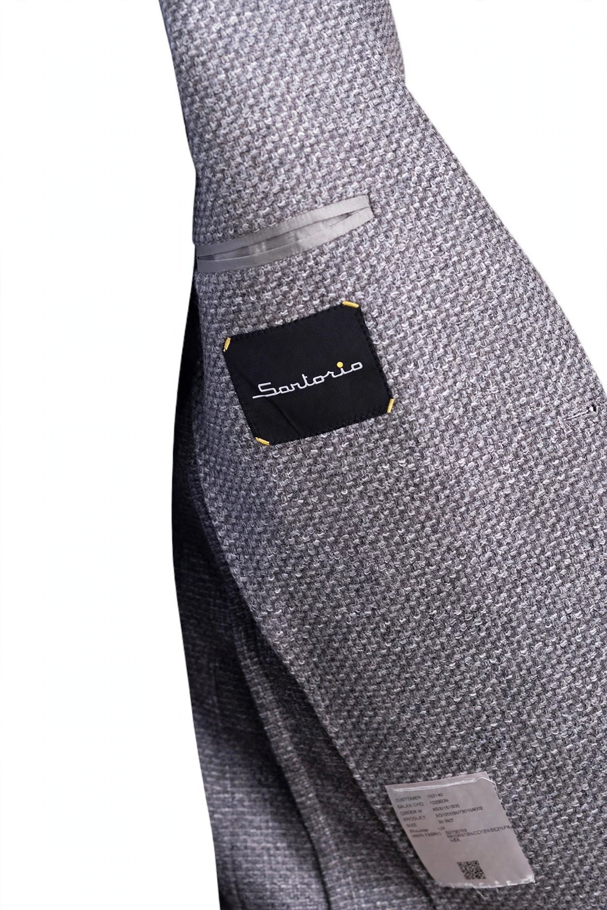Sartorio Woven Virgin Wool-Cotton-Silk Sport Jacket