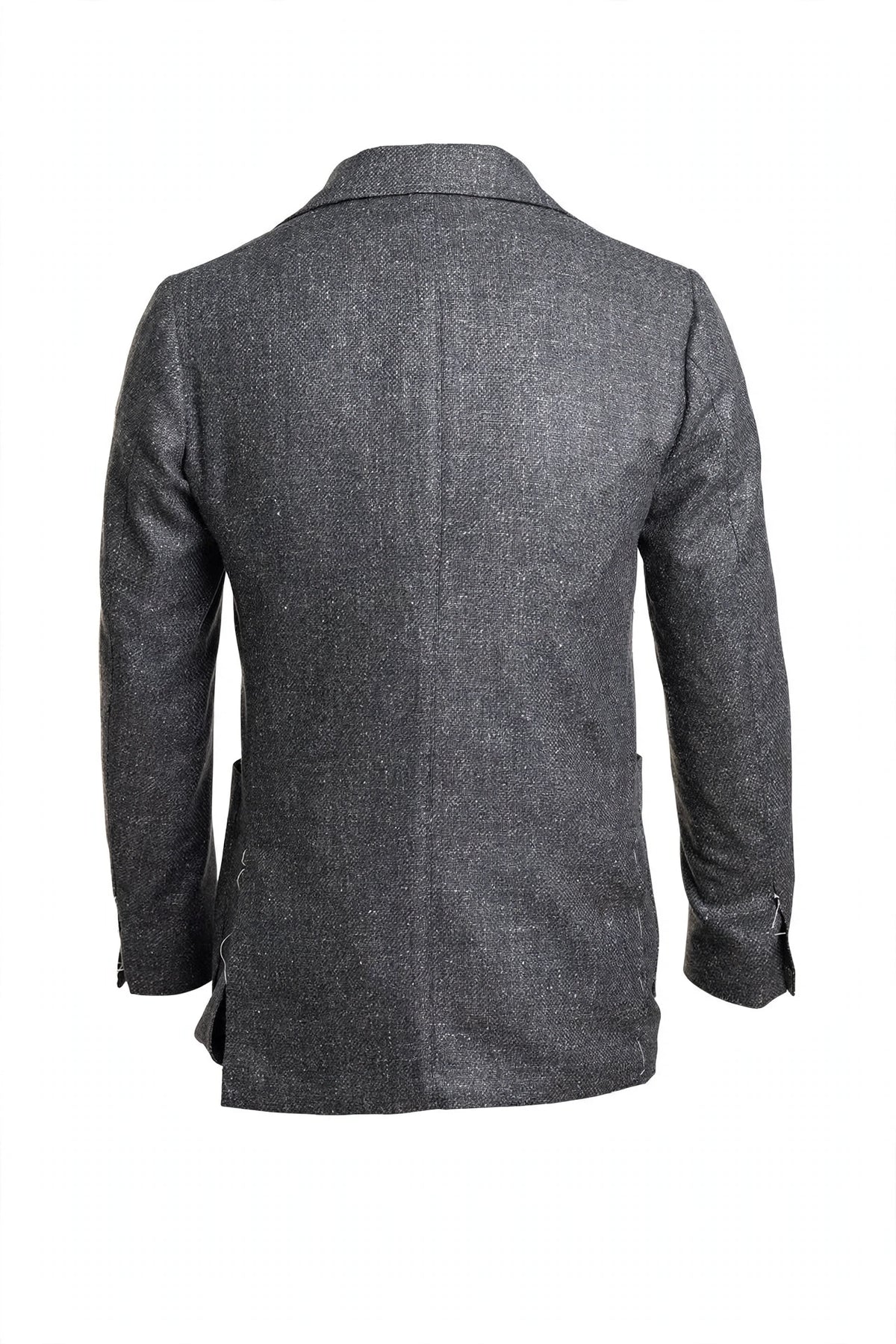 Sartorio Woven Virgin Wool-Silk-Linen Sport Jacket