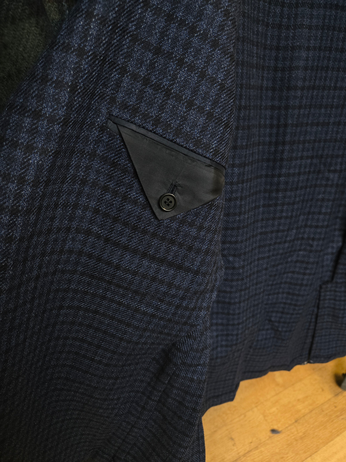 Sartorio Shepherd Check Virgin Wool Sport Jacket
