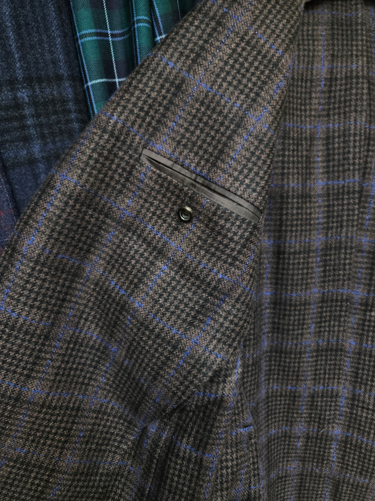 Sartorio Prince of Wales Cashmere Sport Jacket