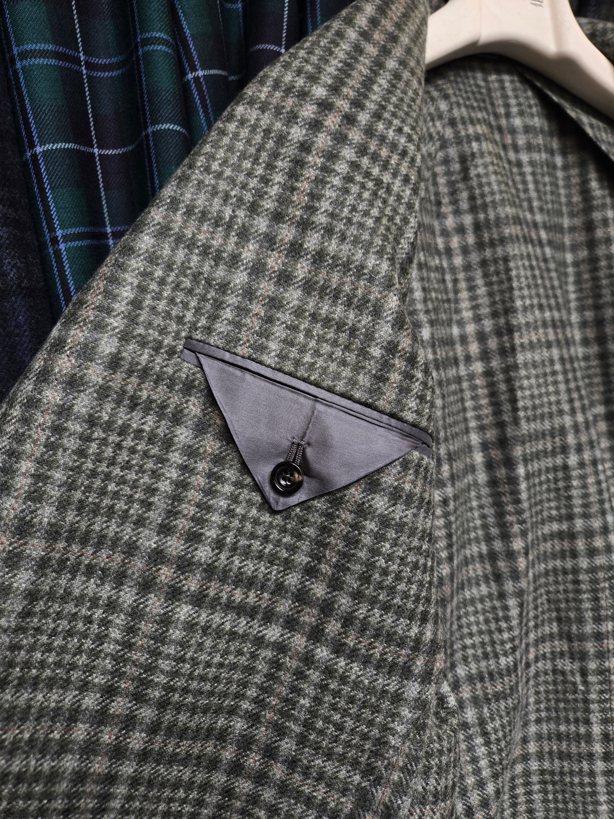 Sartorio Prince of Wales Cashmere Sport Jacket